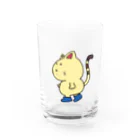 ぺけ丸の長靴をはいたぬっこ Water Glass :front