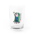 café TIGERのアマビエさま Water Glass :front