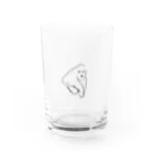 動物えんプールのgorira-2 黒ver. Water Glass :front