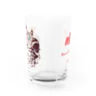 mofuwaのLEOPARD TWINS(glass) Water Glass :front