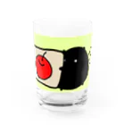 ダイナマイト87ねこ大商会の引っ越し屋でバイトするくろちゃん Water Glass :front