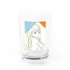 主役は××のクチナシのおんなの子 Water Glass :front