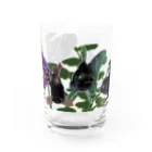 あやるの黒オランダ獅子頭 Water Glass :front