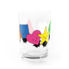 キッズポケットのいろんなかたちさん グラス Water Glass :front