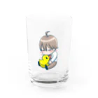 小本田絵舞ﾌｪﾁを探してみこすり半の眠れない上司と眠れる棒 Water Glass :front
