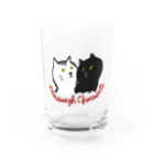 nananogh chocolataのタロまる　レッド Water Glass :front