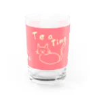 お腹に優しいメテオのぬこぬこティータイム Water Glass :front