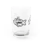 バサーズ構成員のバサーズくん Water Glass :front