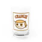 charlolの枠　背景なしCharlieブラウン グラス前面