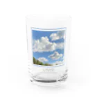 LYUYD(LoveYourselfUntilYouDie)のある晴れた日の空シリーズ Water Glass :front