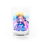 不死奇ヨンシィ✋👲🤚の大天使がぶり蒸気波崇拝 Water Glass :front