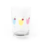 Papillon.のソーダさん Water Glass :front