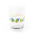 nuppuのでんぐり返し Water Glass :front