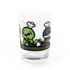 庭にくるコトリからのことり喫茶珈琲牛乳　キッチン　グラス Water Glass :front