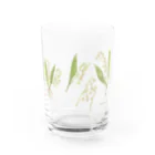 きたがわじゅりのこうふくのブーケ Water Glass :front