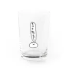 iamsaituyoの鮨は食べたいだろみんな Water Glass :front