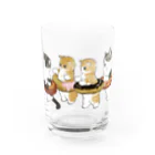 mofusandのドーナッツにゃん Water Glass :front