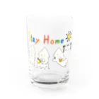 モンゴイカンパニー　販売部のSTAY HOME モンゴイカ Water Glass :front