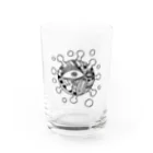 梨子の表情筋菌 Water Glass :front