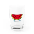 honobono-kazokuの夏☆スイカ Water Glass :front