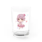 さちまいも🍦🍠のかわいいさちこちゃんぐっず Water Glass :front