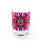 Satori2817の河津桜万華鏡 Water Glass :front