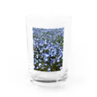 coronblanのネモフィラの咲く頃 Water Glass :front