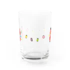 おばけ商店のおばけグラス＜ちょうちんおばけ・ちぎり絵＞ Water Glass :front