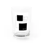 じゆうにのびのびのgame over Water Glass :front