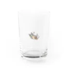 heryのカタツムリと猫 Water Glass :front