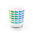 39chのカラーチャート Water Glass :front