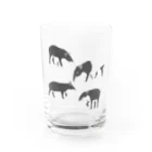 蛇口〆太のお店のバク４種盛り Water Glass :front