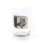 マシロ　ミュージアムショップのグレープカルセドニーのイヤリング Water Glass :front