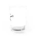 目黒 しおりグッズショップのNo.８ もち子と君のギターグラス　 Water Glass :front