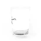 目黒 しおりグッズショップのNo.12 もち子と君のギターグラス　 Water Glass :front