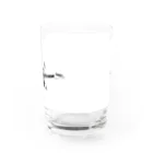 目黒 しおりグッズショップのNo.13 もち子と君のギターグラス　 Water Glass :front