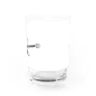 目黒 しおりグッズショップのNo.15 もち子と君のギターグラス　 Water Glass :front