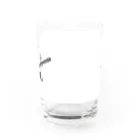 目黒 しおりグッズショップのNo.18 もち子と君のギターグラス　 Water Glass :front