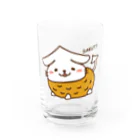 トムトムプリンのいかねこ「イカフライ」 Water Glass :front