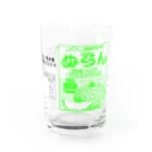 ATENのぬらん　アワ”かｼプ Water Glass :front