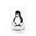 nishidemasamiのTuxくん Water Glass :front