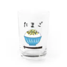 ユメデマデのたまごのふりかけ Water Glass :front