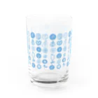 イザワメイのオンラインショップのおはなもよう Water Glass :front