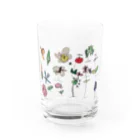 いっぱちゃんのふらわー Water Glass :front