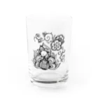 Hal Tommyのメヘンディ 孔雀 Water Glass :front
