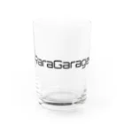 RaraGarageのRaraGarageロゴシリーズ(黒文字) Water Glass :front