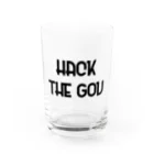 tknzkのhack the gov black グラス前面