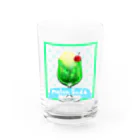 ざしきむすめのMelon Soda(文字あり) Water Glass :front