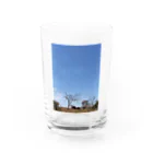 BuBu SHOPのゾウと空 Water Glass :front