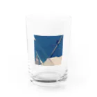 梢の暑い Water Glass :front